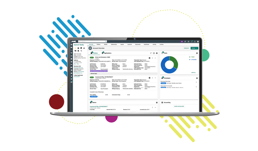 EZLynx Management System screenshot